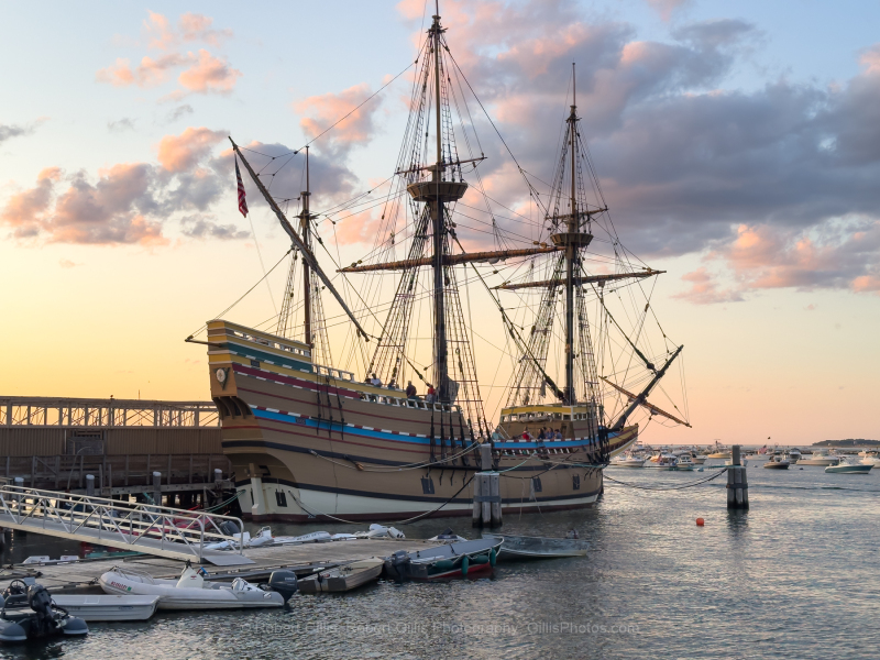 50-Plymouth-Mayflower-at-Sunset