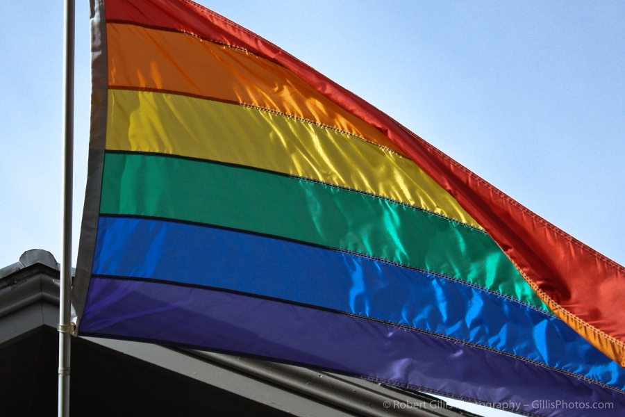 02 Quincy - United First Church Unitarian - Rainbow Flag
