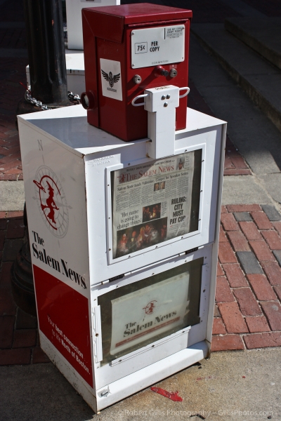 12 Salem - Salem Newspaper Box