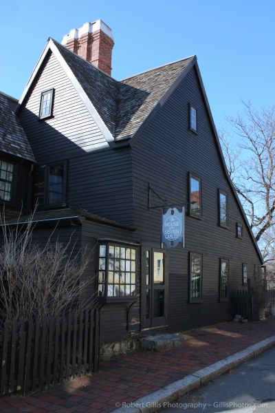 14 Salem - House of Seven Gables Sign