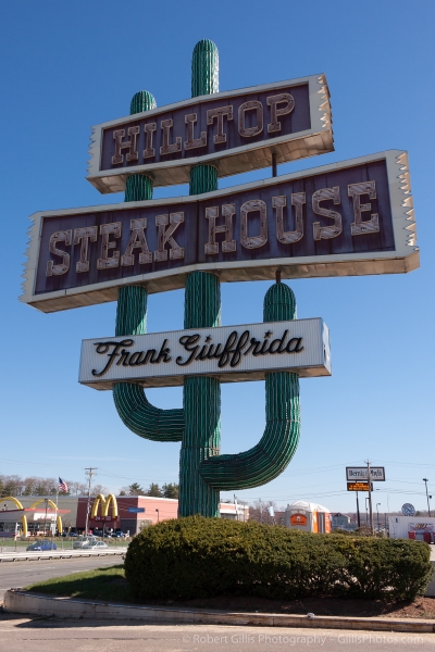 Saugus - Hill Top Steak House Sign 06