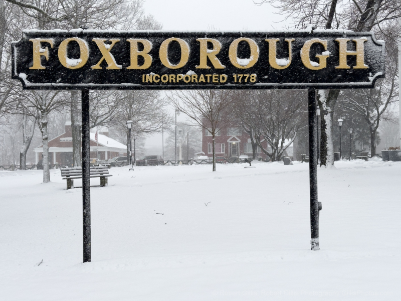 108-Foxboro-Sign-Winter-Snow