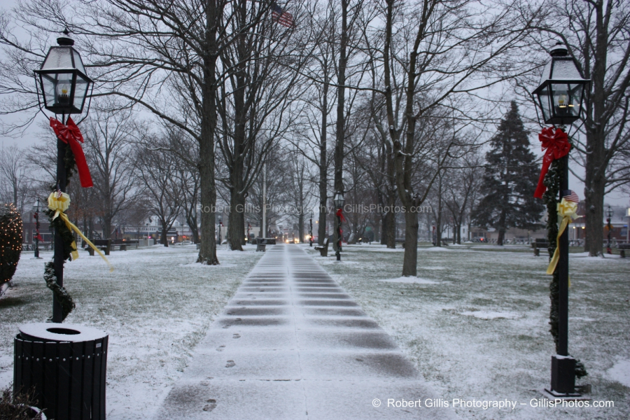 19 Foxboro - Seasons - Right rear of Bandstand - Light Snow 2012 Dec 29