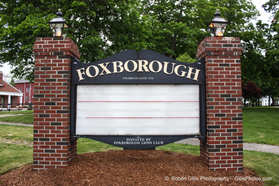 24 Foxboro - Foxboro Lions Sign - Blank
