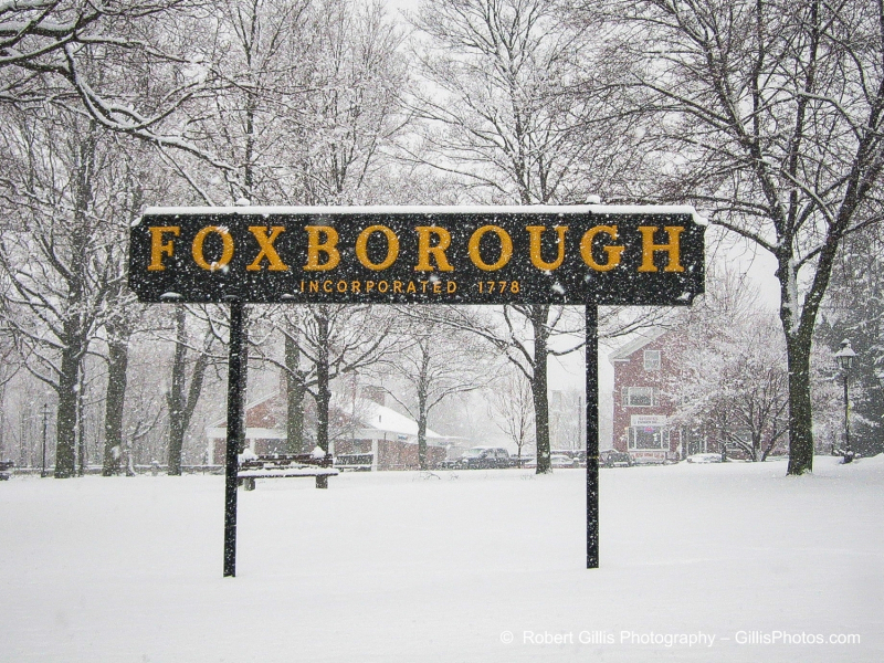 28 Foxboro - Sign - Winter