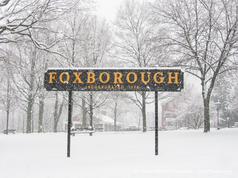29 Foxboro - Sign - Winter
