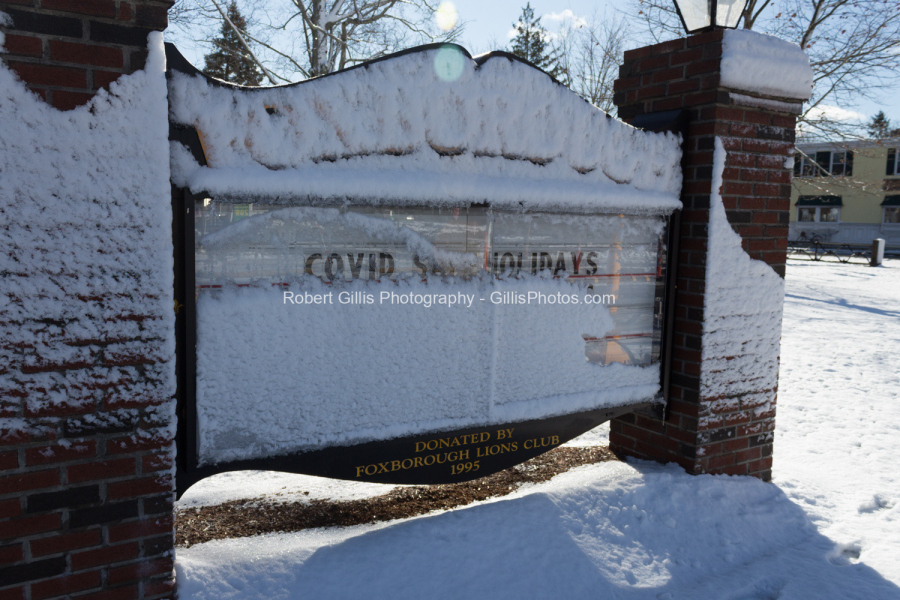 93-Foxboro-December-2020-COVID-frozen-Holiday-sign