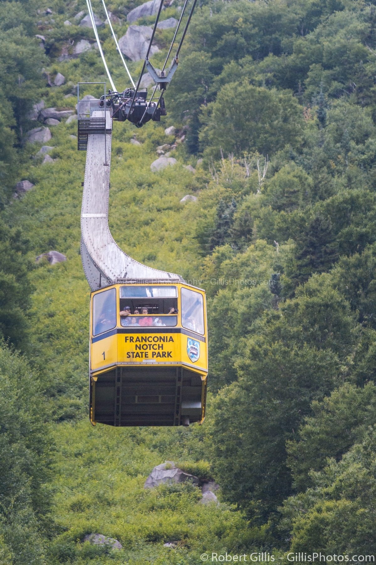 07-Franconia-Cannon-Mountain-Mustard-Yellow-Tramway-Car