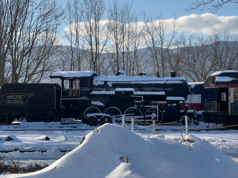 31-Conway-Scenic-Railroad-Engine-501-Winter-Snow