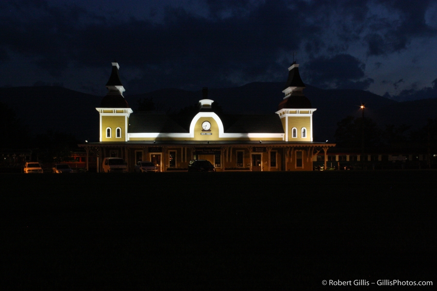 07 Conway Scenic Railroad  at Night