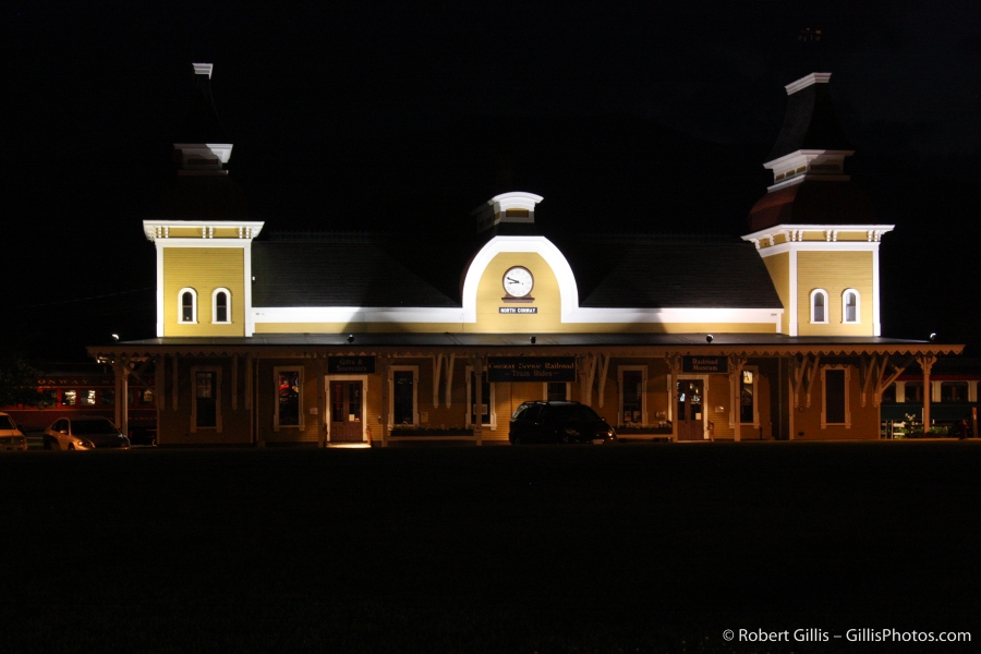 10 Conway Scenic Railroad  at Night