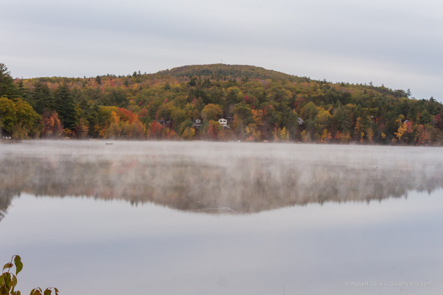 07-Conway-Lakeside-Foliage-Foggy-Reflections