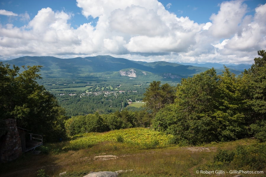 26 Cranmore - View From The Summit - White Horse Ledge and Cathedral Ledge