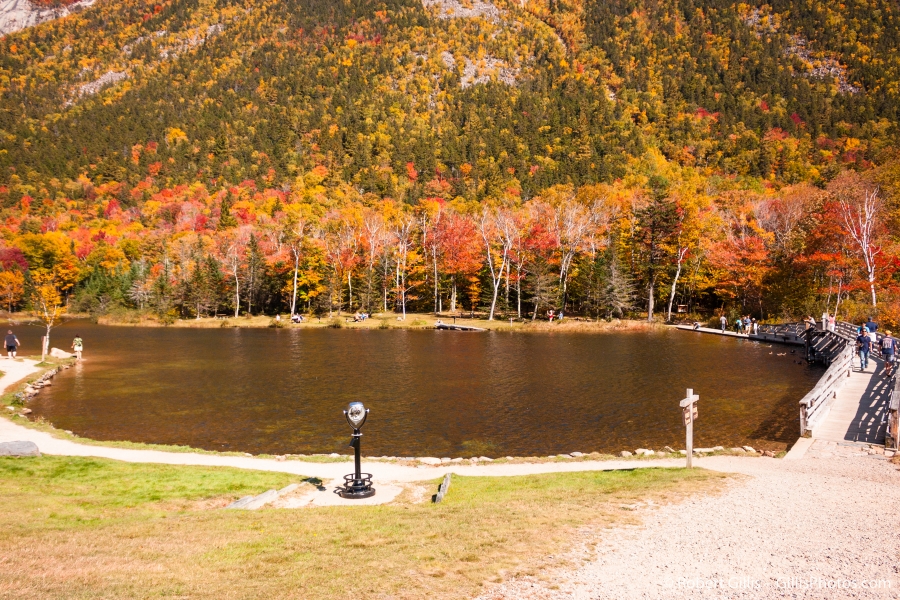 50 Crawford Notch - Mount Webster and Lake Autumn