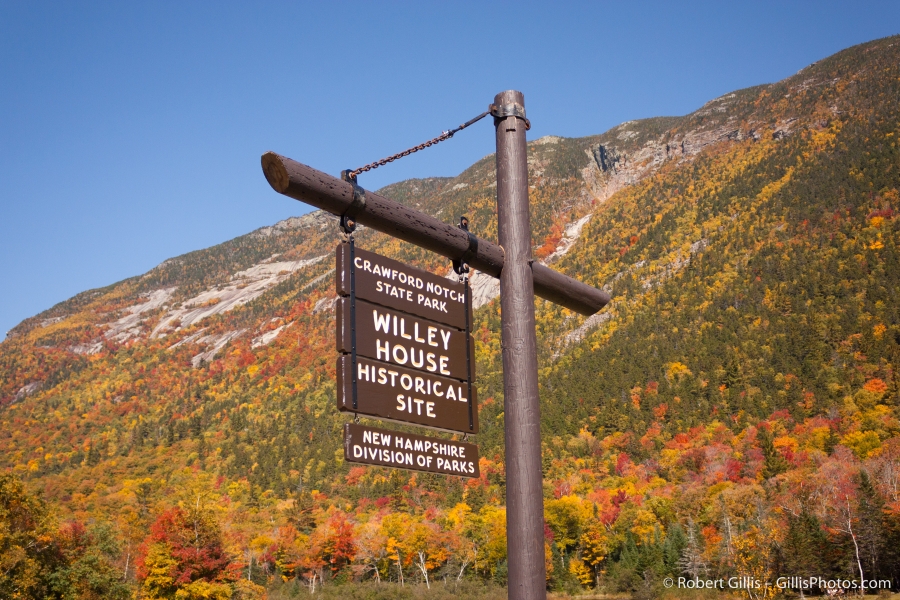 52 Crawford Notch - Willey Site Autumn