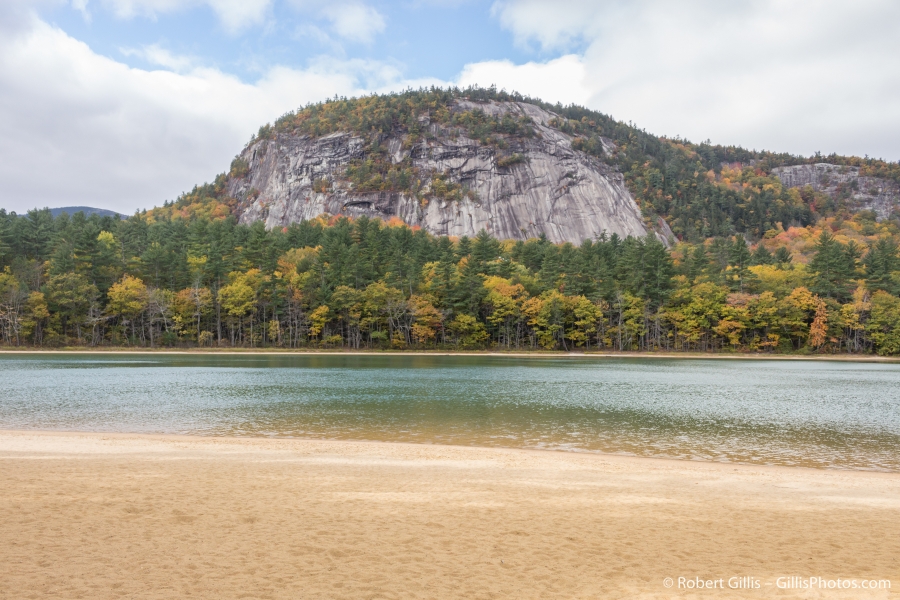 05 Echo Lake - White Horse Ledge In Autumn