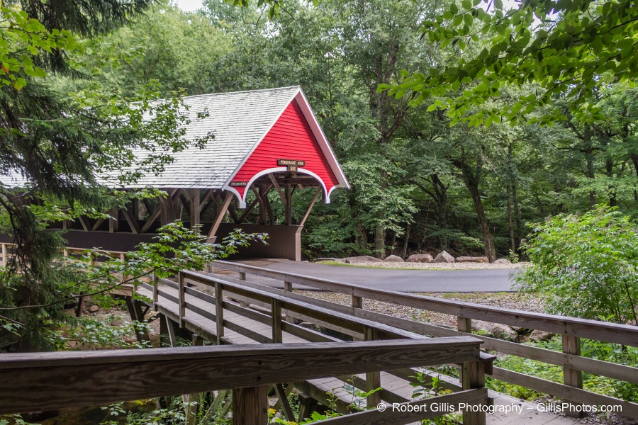 401 Franconia - The Flume - Pemigetwasset River Covered Bridge 401 Franconia - The Flume - Pemigetwasset River Covered Bridge