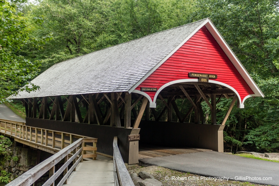 403 Franconia - The Flume - Pemigetwasset River Covered Bridge 403 Franconia - The Flume - Pemigetwasset River Covered Bridge