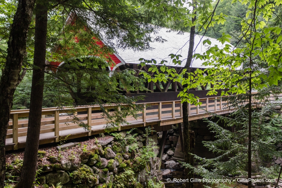 405 Franconia - The Flume - Pemigetwasset River Covered Bridge 405 Franconia - The Flume - Pemigetwasset River Covered Bridge