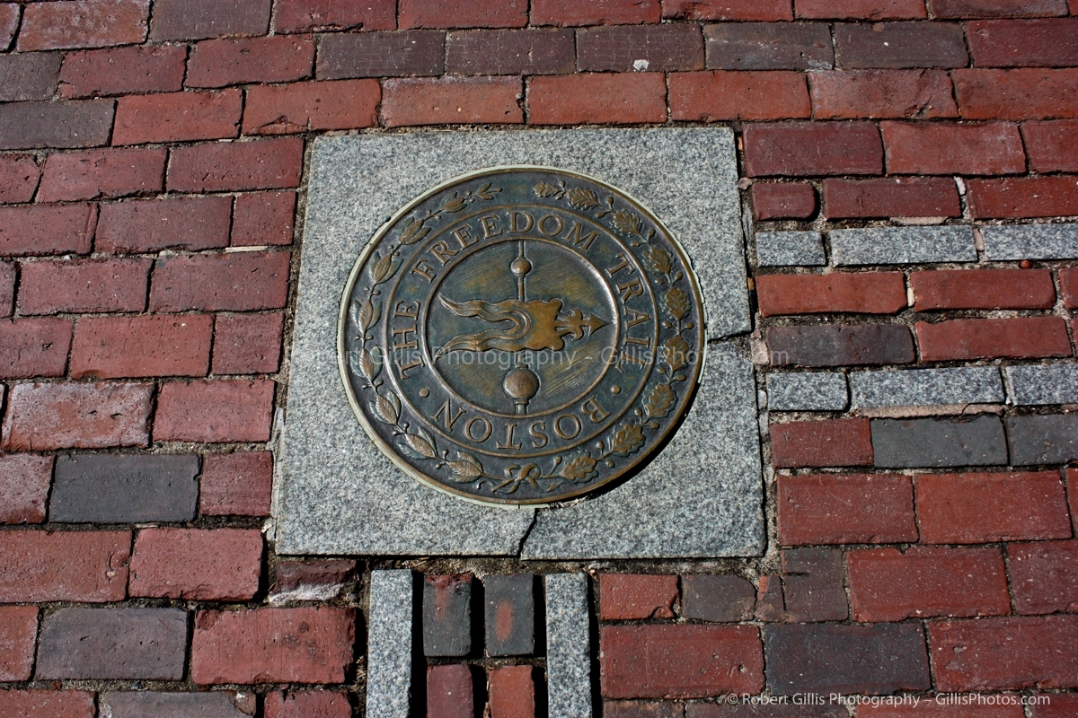 01 Boston Freedom Trail Marker