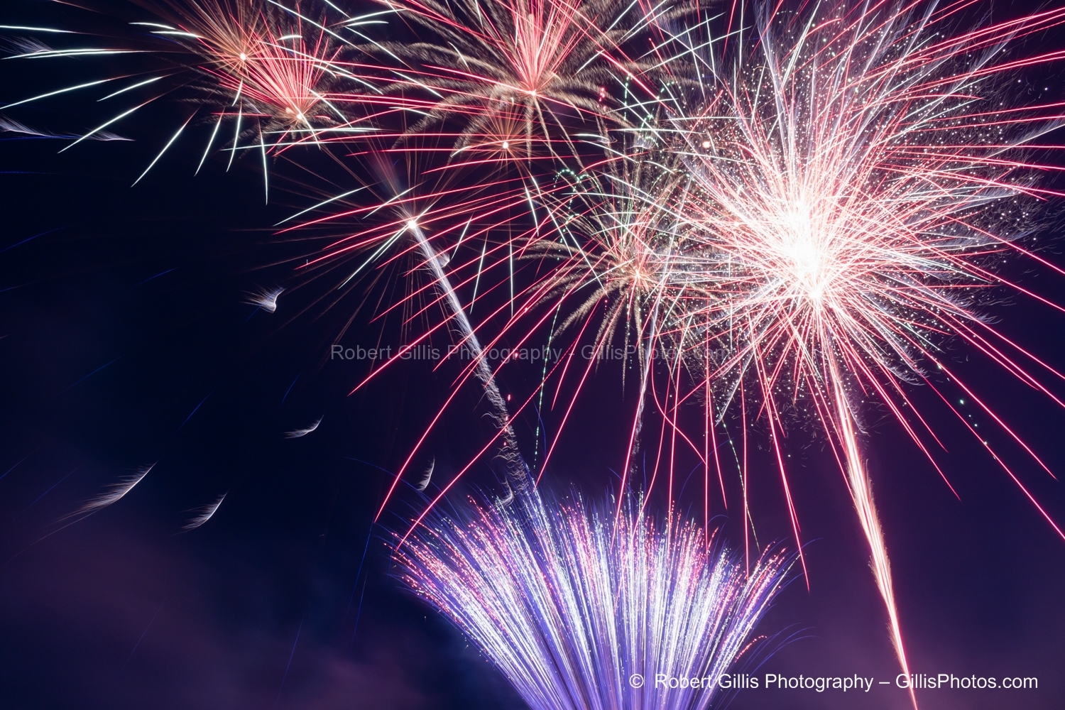 076 Fireworks Display - Ogunquit - Independence Day 2018