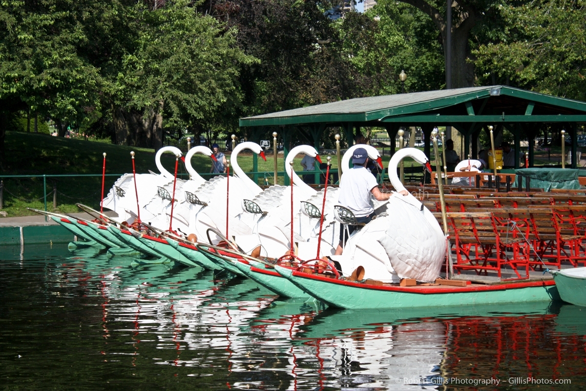 09 - Boston Public Garden - Swan Boats