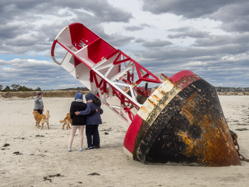 107-Wells-Beach-2024-Beached-Coast-Guard-Buoy