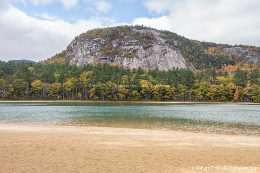 05 Echo Lake - White Horse Ledge In Autumn