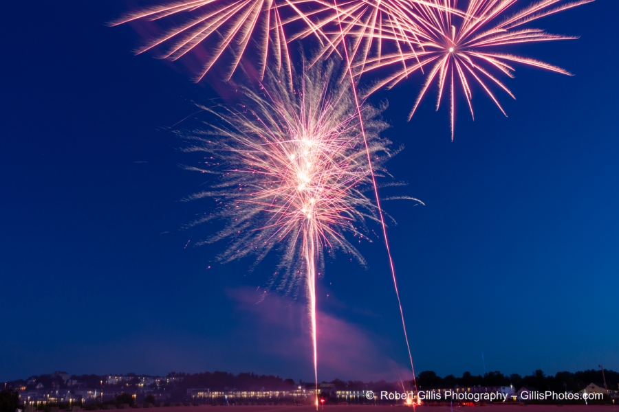 078 Fireworks Display - Ogunquit - Independence Day 2018