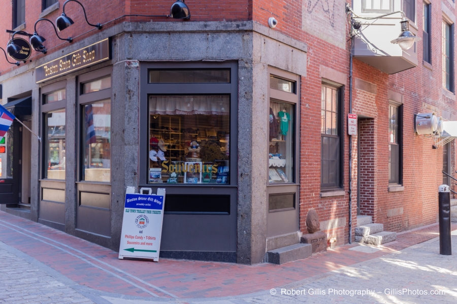56 Boston North End - Mysterious Boston Stone Store 1737